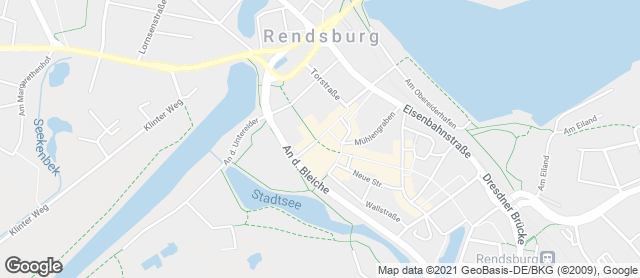 Karte mit Standort von Andresen in der City