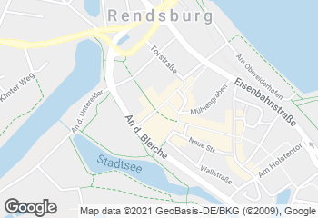 Karte mit Standort von Andresen in der City