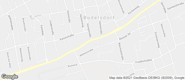 Karte mit Standort von Bäcker Steiskal - Verkaufsstelle Büdelsdorf