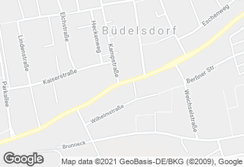 Karte mit Standort von Bäcker Steiskal - Verkaufsstelle Büdelsdorf