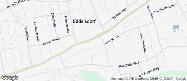Karte mit Standort von Bäckerei & Konditorei Drews