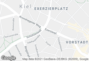Karte mit Standort von Backparadies Leefen KG