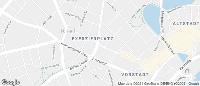 Karte mit Standort von Bäcker Steiskal - Verkaufsstelle Exer / Ecke Knooper Weg
