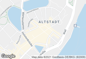 Karte mit Standort von Bäckerei Günther GmbH
