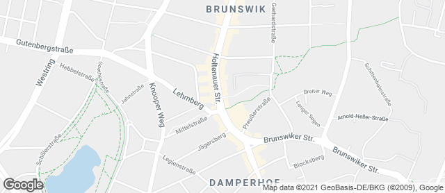 Karte mit Standort von Bäckerei Günther GmbH
