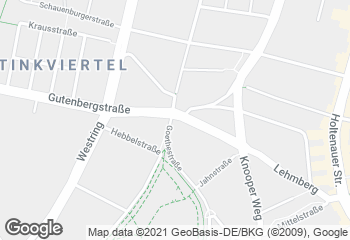 Karte mit Standort von Bäckerei Günther GmbH