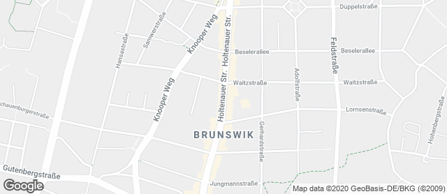 Karte mit Standort von Bäcker Andresen