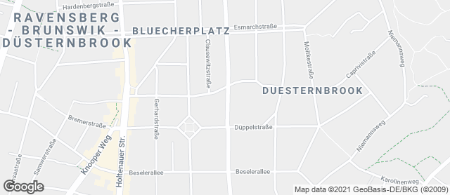 Karte mit Standort von Bäcker Steiskal - Verkaufsstelle Feldstraße