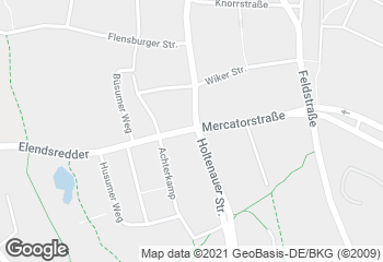 Karte mit Standort von Backparadies Leefen KG
