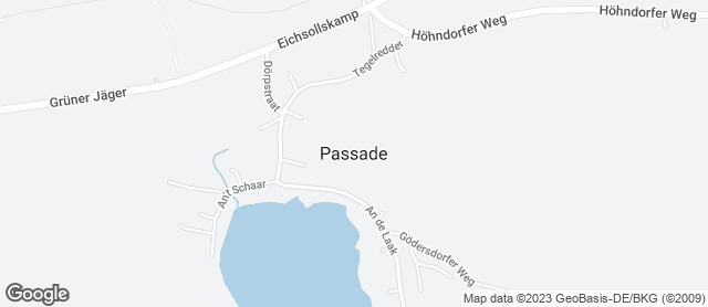 Karte mit Standort von Passader Backhaus GmbH