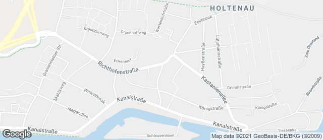 Karte mit Standort von Backparadies Leefen KG