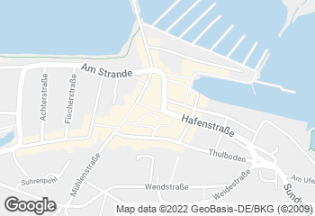 Karte mit Standort von PUCK Mein Ostseebäcker (Landbäckerei Puck GmbH)