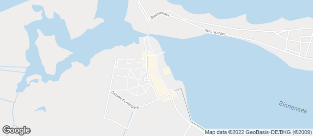 Karte mit Standort von Junge Die Bäckerei. - Ostsee - Ferienpark Aktivhaus