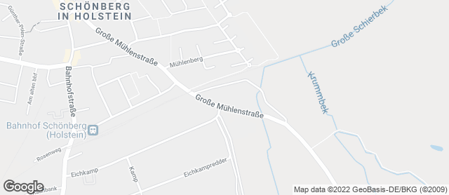 Karte mit Standort von Bäckerei Günther GmbH