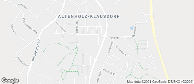 Karte mit Standort von Bäcker Steiskal - Verkaufsstelle Famila Altenholz