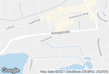 Karte mit Standort von Bäckerei Günther GmbH