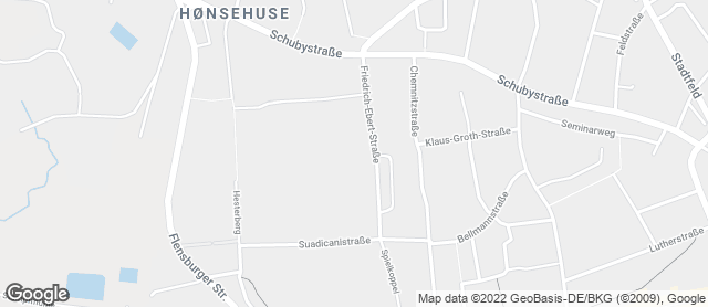 Karte mit Standort von Bäcker Meesenburg GmbH Famila Schleswig