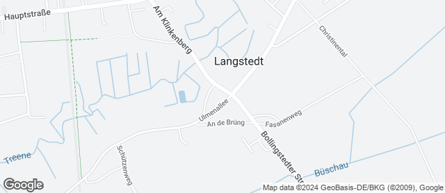 Karte mit Standort von Bäckerei & Konditorei Hansen e.K.