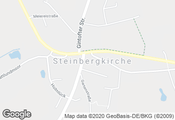 Karte mit Standort von Bäcker Thaysen Café