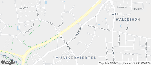 Karte mit Standort von Stadtbäckerei Glücksburg