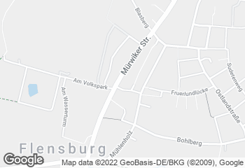 Karte mit Standort von Stadtbäckerei Nissen Glücksburg