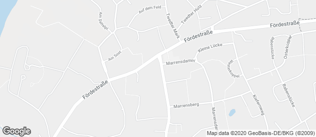 Karte mit Standort von Bäcker Thaysen bei EDEKA