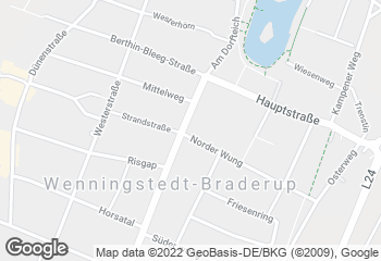 Karte mit Standort von Jessens Landbäckerei GmbH & Co.KG